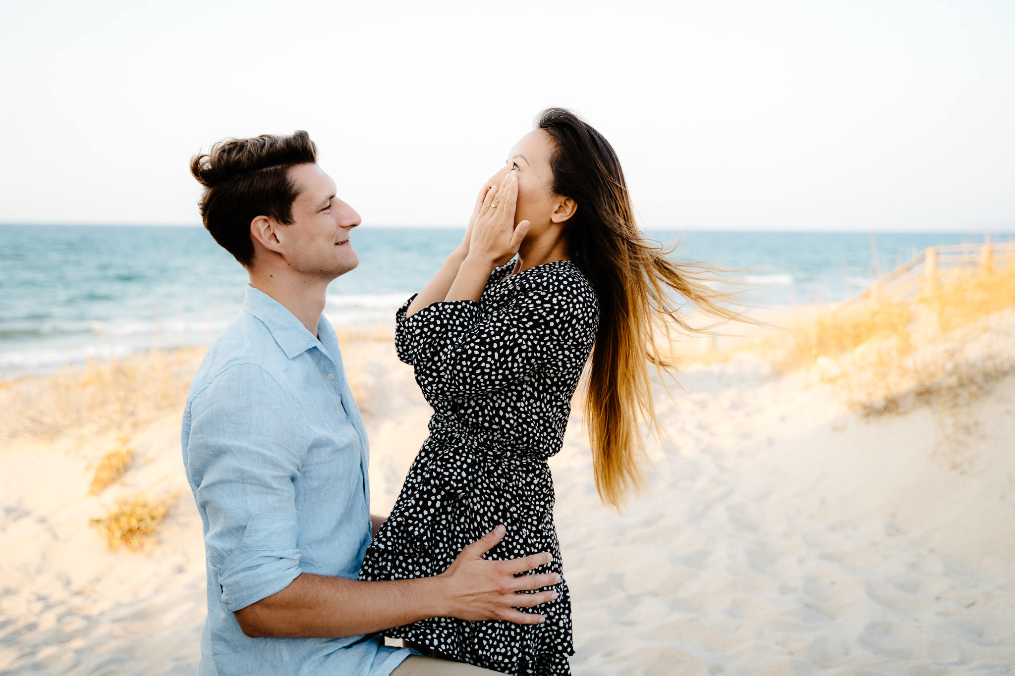 Proposal on the beach nord Sardinia