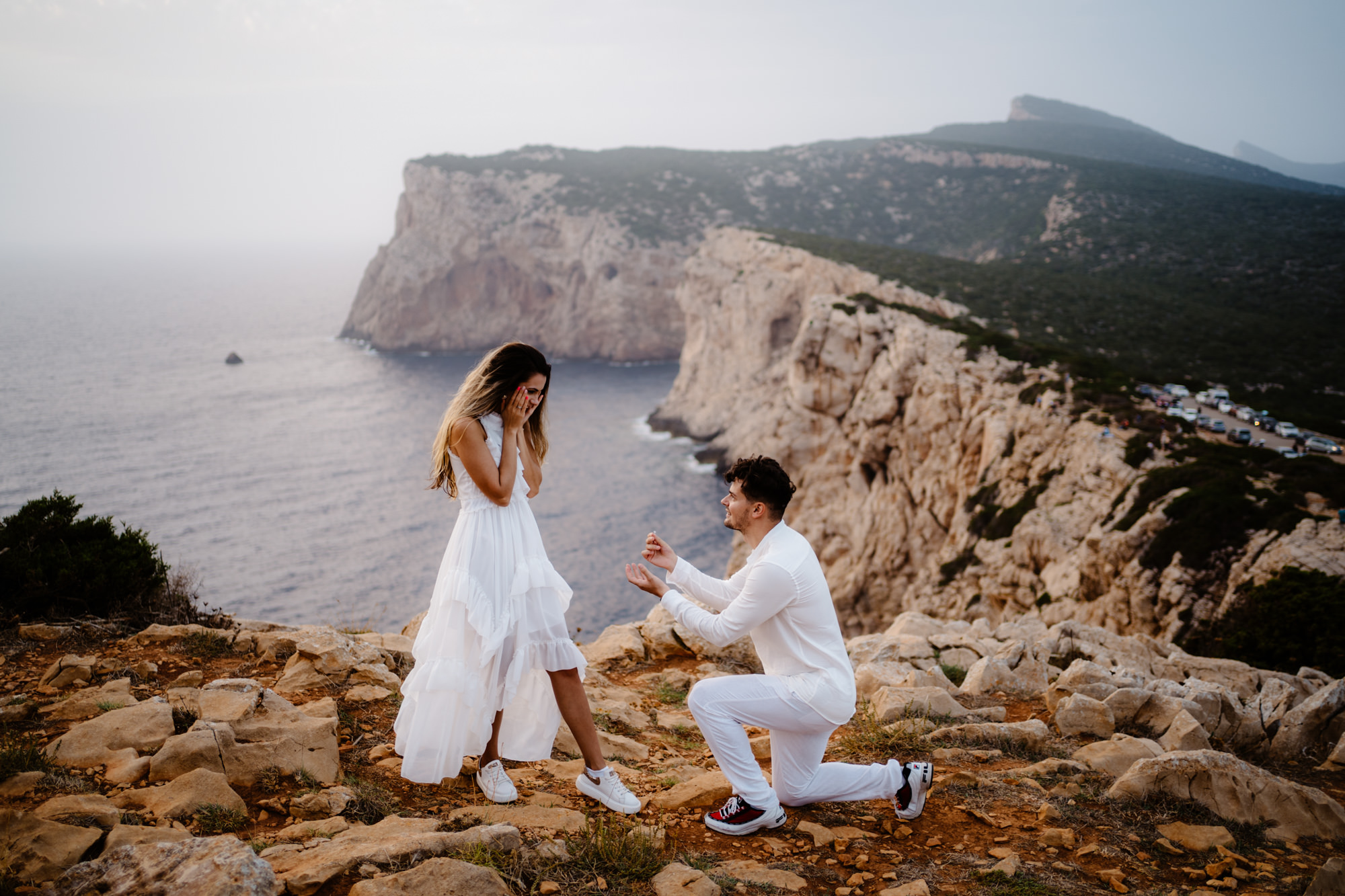 wedding proposal sardinia