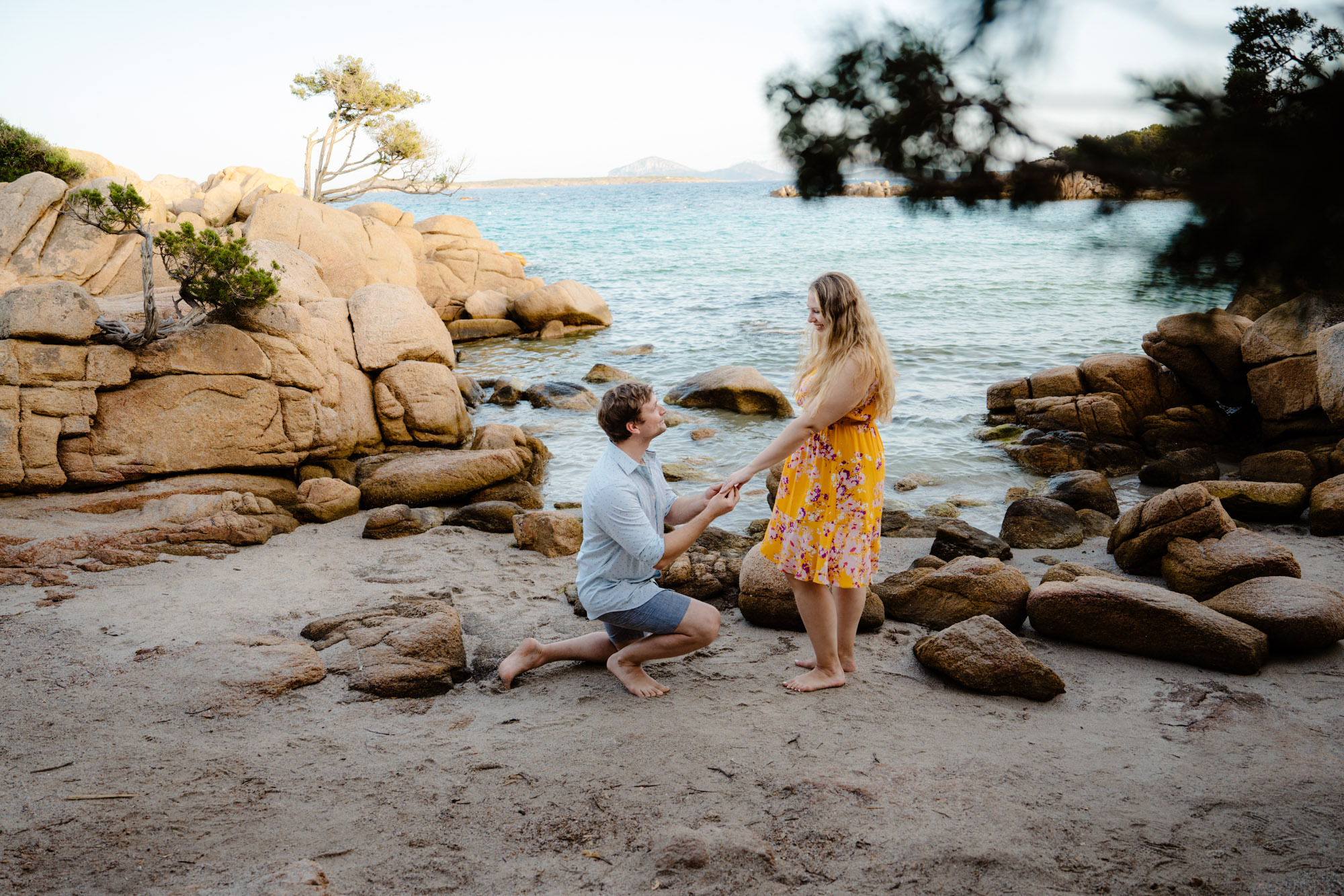 Proposal on the beach Sardinia Porto Cervo