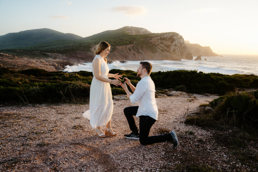 wedding proposal  sardinia 