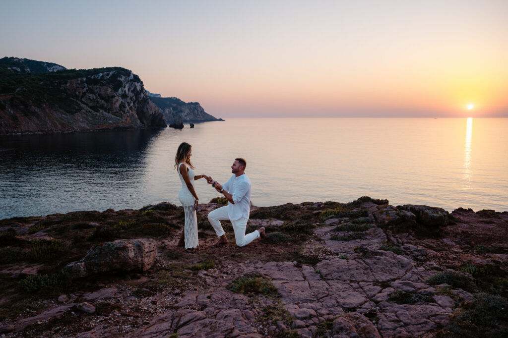 proposal sunset sardinia 