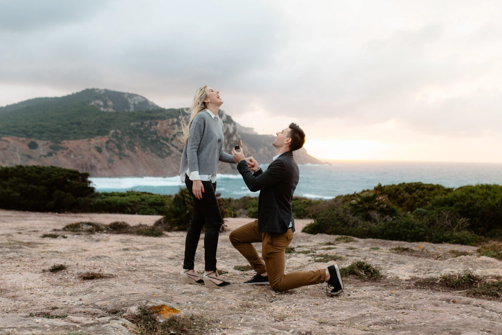 wedding proposal  sardinia 